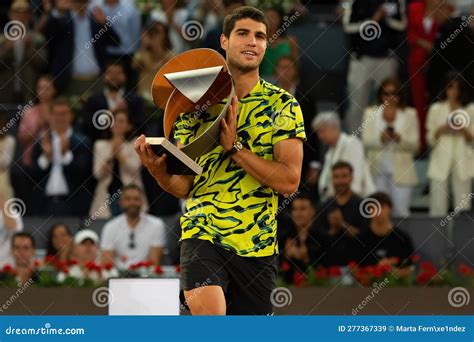 Madrid Spain May 5 2023 Tennis Match At The Mutua Madrid Open