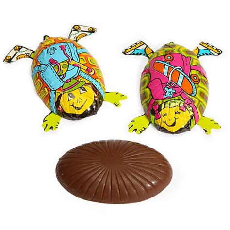 Foiled Milk Chocolate Turtles 36 Piece Display Bestcandyshop