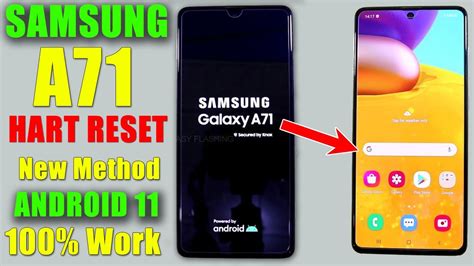 How To Samsung A71 Hard Reset Pattern Unlock Hard Reset Not Working