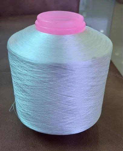 Plain White 120 500 Nylon Yarn For Stitching Lustre Bright At Rs 160