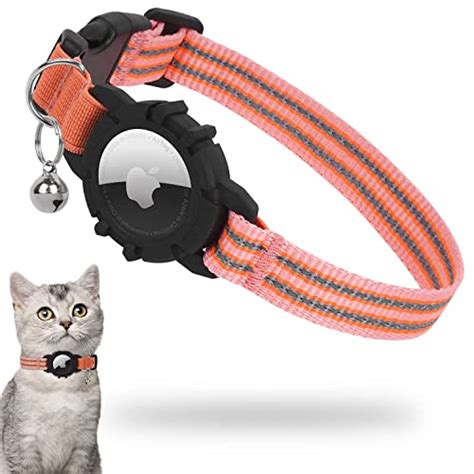 Collier pour chat AirTag Feeyar intégré Apple Air Tag Collier