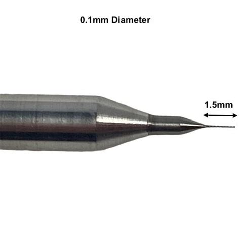 Tungsten Carbide Micro Drill Bits Sizes 0 1mm 3 00mm