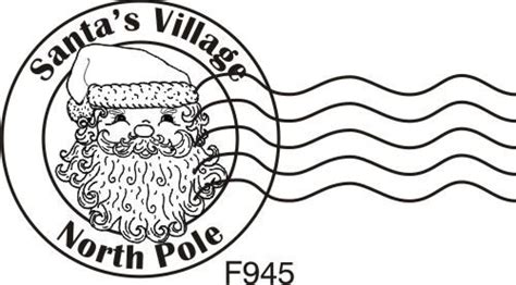 Free Printable North Pole Stamps