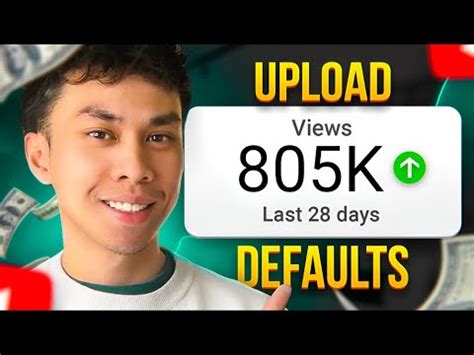 How To Set Up Upload Defaults On Youtube Youtube