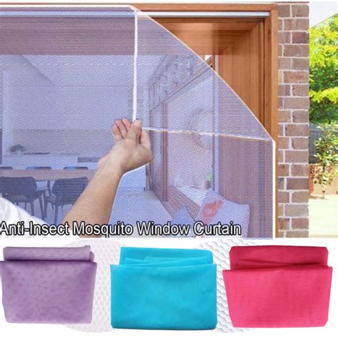 Colorful Window Diy Anti Mosquito Fly Bug Door Window Screen Net Mesh