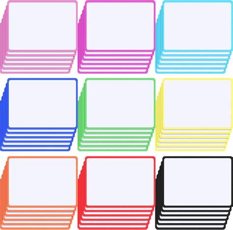 Amazon 54 Pack Magnetic Large Blank Cards Dry Erase Magnets