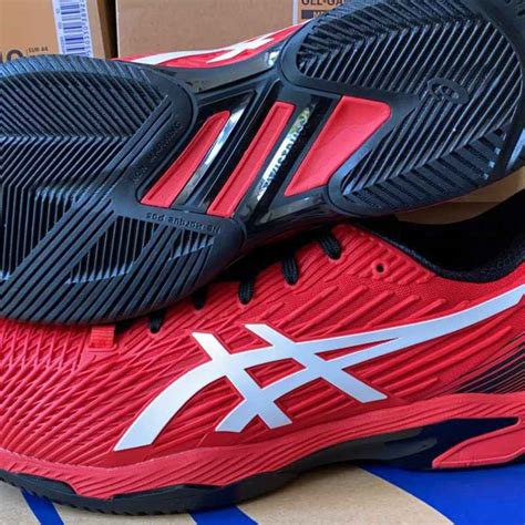 Jual Sepatu Asics Solution Speed Ff 2 Eletric Tennis 395 Red Di