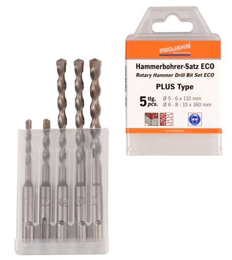 Projahn Hammerbohrer Sds Plus Eco Set 5 Tlg