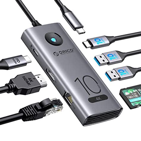 10 Meilleures Offres Orico Hub Usb C 5 En 1 Station D Accueil Avec 4k