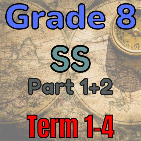 Grade 8 Social Sciences SS Part 1 2 Term 1 4 Classroom101