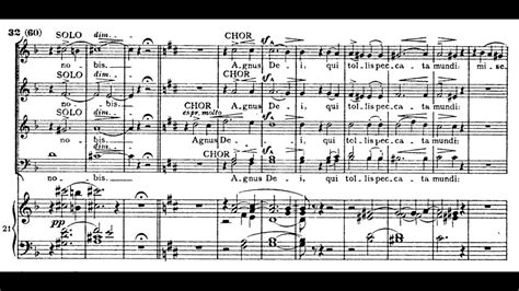 Liszt Missa Choralis 6 Agnus Dei S 10 YouTube