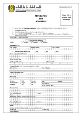 Fillable Online Web Kuisas Edu Application Please Affix A Passport