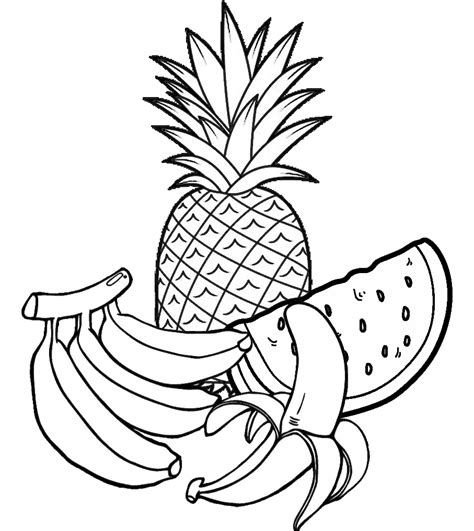 Desenhos De Frutas Para Pintar Coloring City 81A