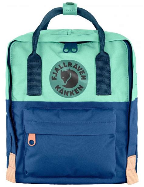 Fjallraven Kanken Mini Art Backpack Coast Line Sky Accessories From