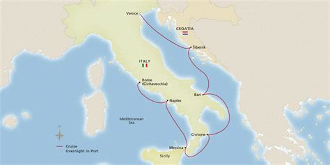 Italian Sojourn 2025 Itinerary Rome Civitavecchia To Venice