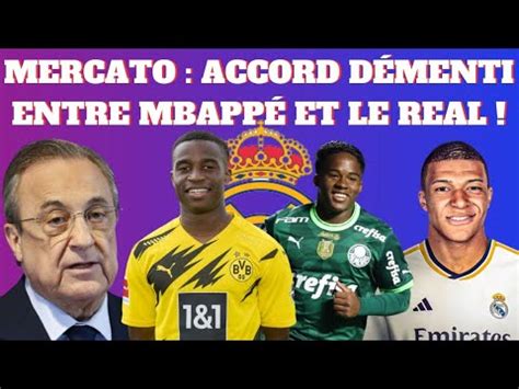 Accord D Menti Entre Mbapp Et Le Real Endrick Le Futur Crack Du