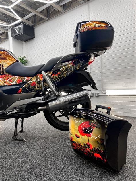 Bmw Rt 1200 Printed Bike Wrap Personal Wrapping Project
