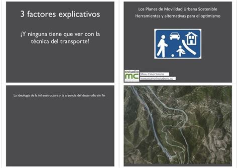 Los Planes De Movilidad Urbana Sostenible Herramientas Y Alternativas