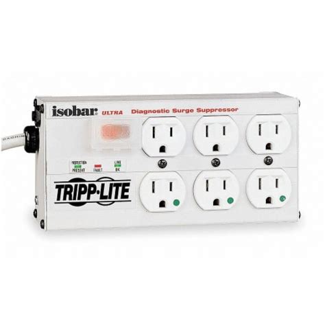 Tripp Lite Surge Protector Strip 6 Outlet Gray Isobar 6 Ultra Hg 1 Fred Meyer