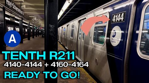 NYC Subway Tenth R211 Enters Service On The A Line 3 5 24 YouTube