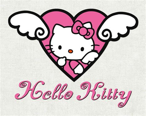 Hello Kitty Heart Wallpapers - Top Free Hello Kitty Heart Backgrounds - WallpaperAccess