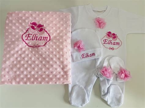 SZN Designs Kraamcadeau Meisje Pyjama Set Met Deken Ballerina