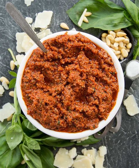 This Sun Dried Tomato Pesto Is Absolutely Bursting With Flavour Better