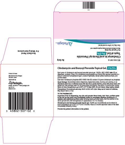 Dailymed Clindamycin And Benzoyl Peroxide Kit