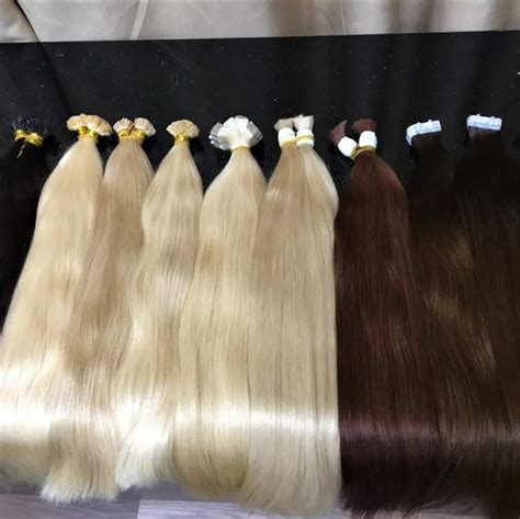 Bulk Straight Hair Super Hight Quality Cold Color Vietnam Hair Extension