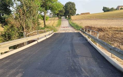 Conclusi I Lavori Sul Ponte Riapre La Strada A Corneto