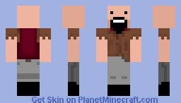 Notch Minecraft Skin