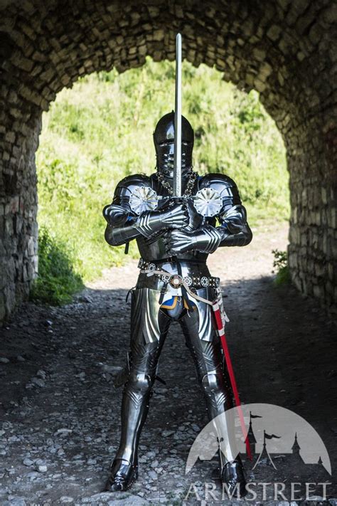 Medieval Knight Gothic Plate Armour Kit Medieval Knight Medieval