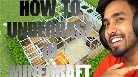 How To Build Underground House In Minecraft Underbase In Minecraft