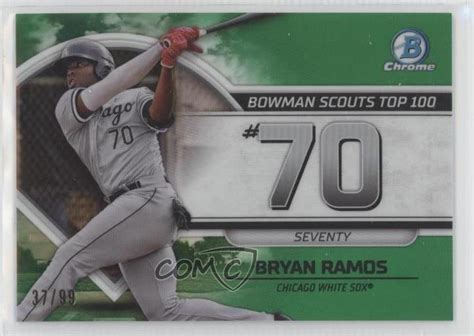 Bowman Bowman Scouts Top Green Refractor Btp Bryan Ramos