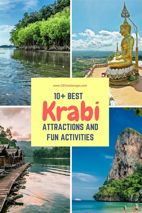 Best Krabi Town Attractions And Fun Activities Map Challenges