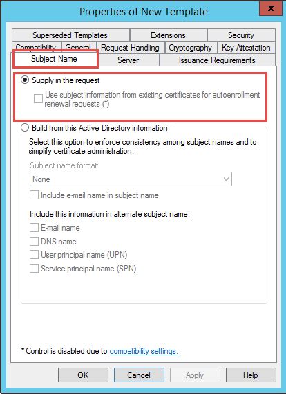 Update Certificates That Use Certificate Templates 2 TEMPLATES