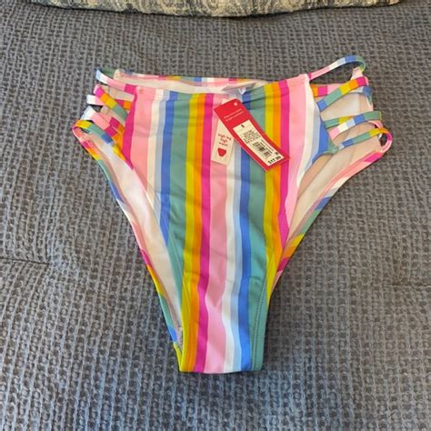 Target Swim Nwt Target High Waisted Bikini Bottom Poshmark