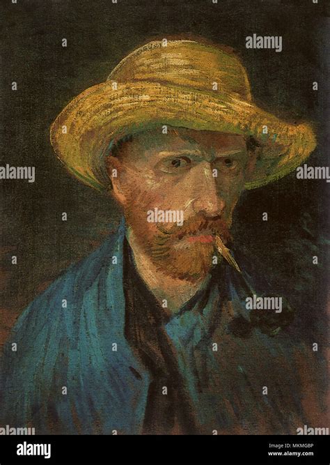 Van Gogh Ritratto Con Cappello Immagini E Fotografie Stock Ad Alta