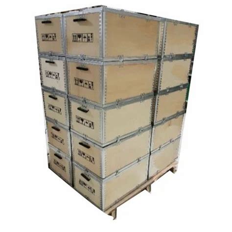 500 Kg Rectangular Plywood Packaging Box At Rs 1800 Piece Industrial