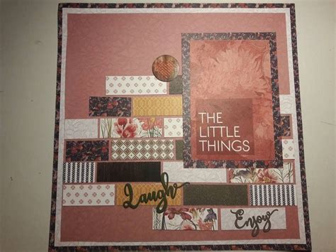 Scrapbooking Layout Template For Creative Memories