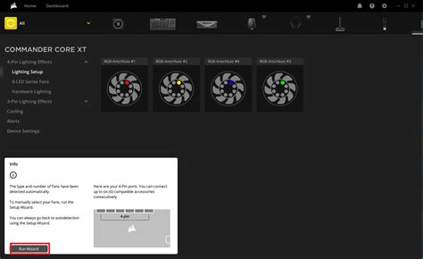 Set Up Corsair RGB Fans In ICUE CORSAIR EXPLORER