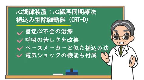 両心室ペーシング機能付き植込み型除細動器crt D：どんな治療？治療を受けるべき人は？治療内容や代替手段、リスク、合併症は？ 株式会社