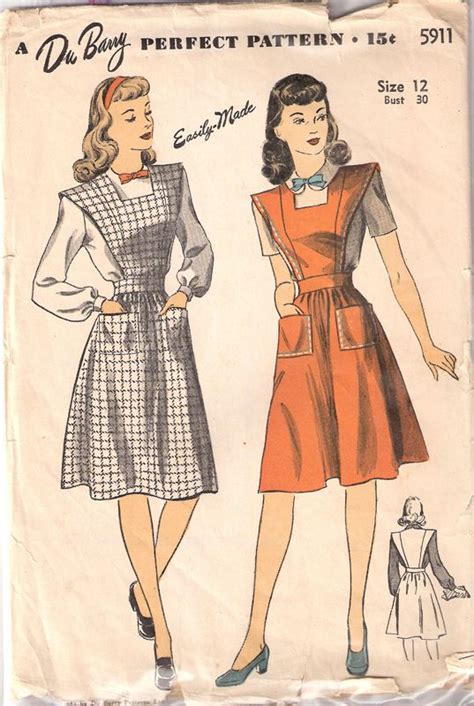 S Misses Jumper And Blouse Sewing Pattern