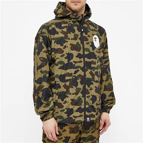 A Bathing Ape 1st Camo A Bathing Ape Light Jacket Green | END. (UK)