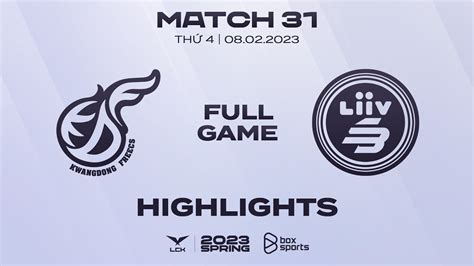 KDF Vs LSB Highlights ALL GAMES Match 31 LCK Spring Split 2023