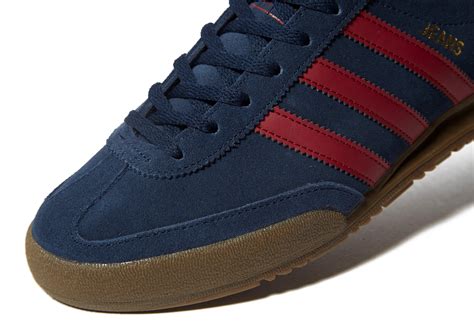 adidas Originals Denim Jeans in Navy/Burgundy (Blue) for Men - Lyst