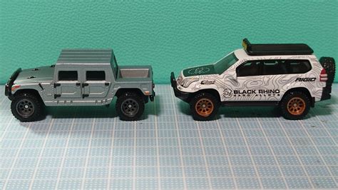 Amazon ホットウィール Hot Wheels カーカルチャー テラトレック ハマー H1 乗り物おもちゃ ミニカー 3歳から シルバー HRV90 ミニカーダイキャストカー