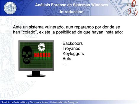 Ppt An Lisis Forense En Sistemas Windows Apia Powerpoint