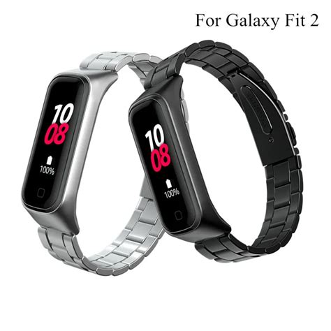 Correas De Reloj De Acero Inoxidable Para Samsung Galaxy Fit Pulsera