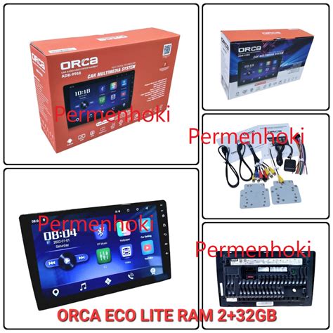 Jual Headunit Android Orca Adr Inch Eco Lite Series Ram